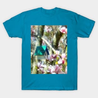 Spring - Birdhouse in Magnolia T-Shirt